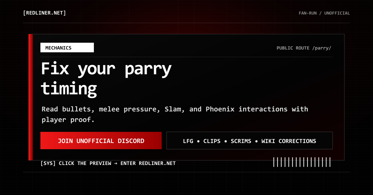 REDLINER Parry REDLINER guide preview