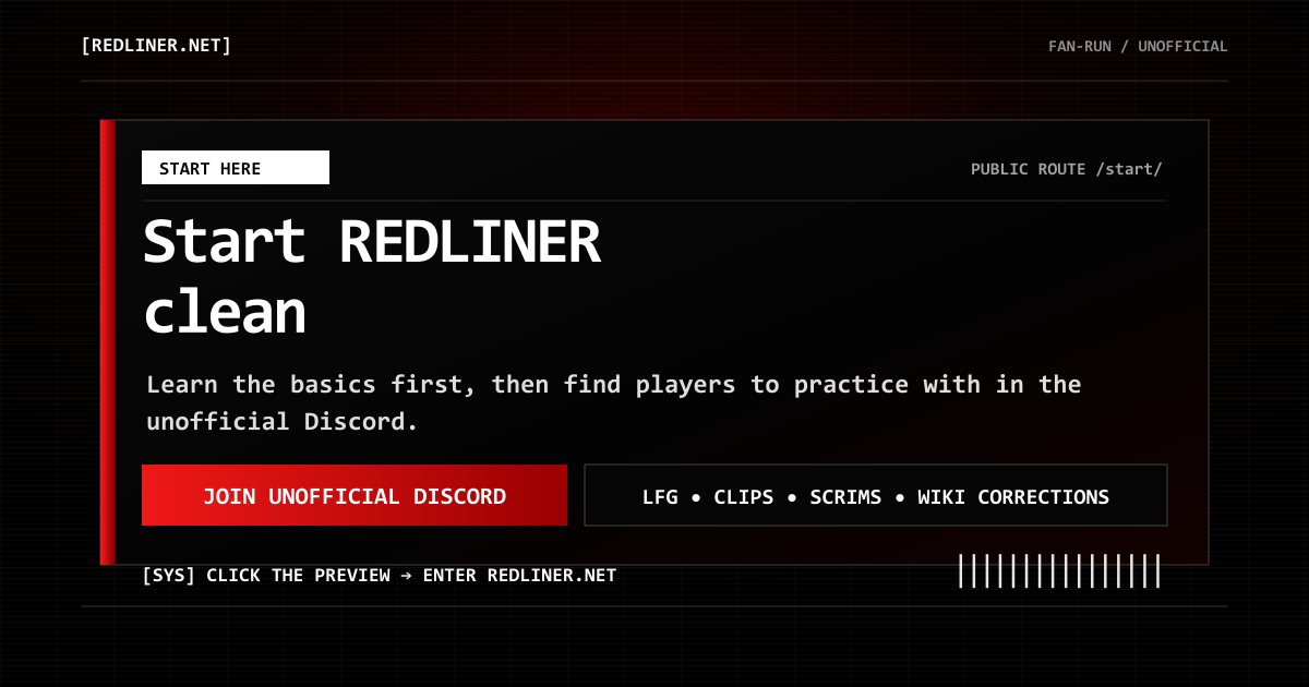 How to Play REDLINER REDLINER guide preview